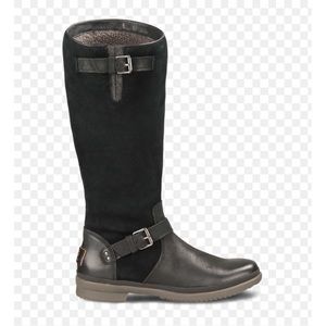 Ugg Thomsen suede leather boots black 7